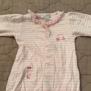 Kissy kissy golf onesie